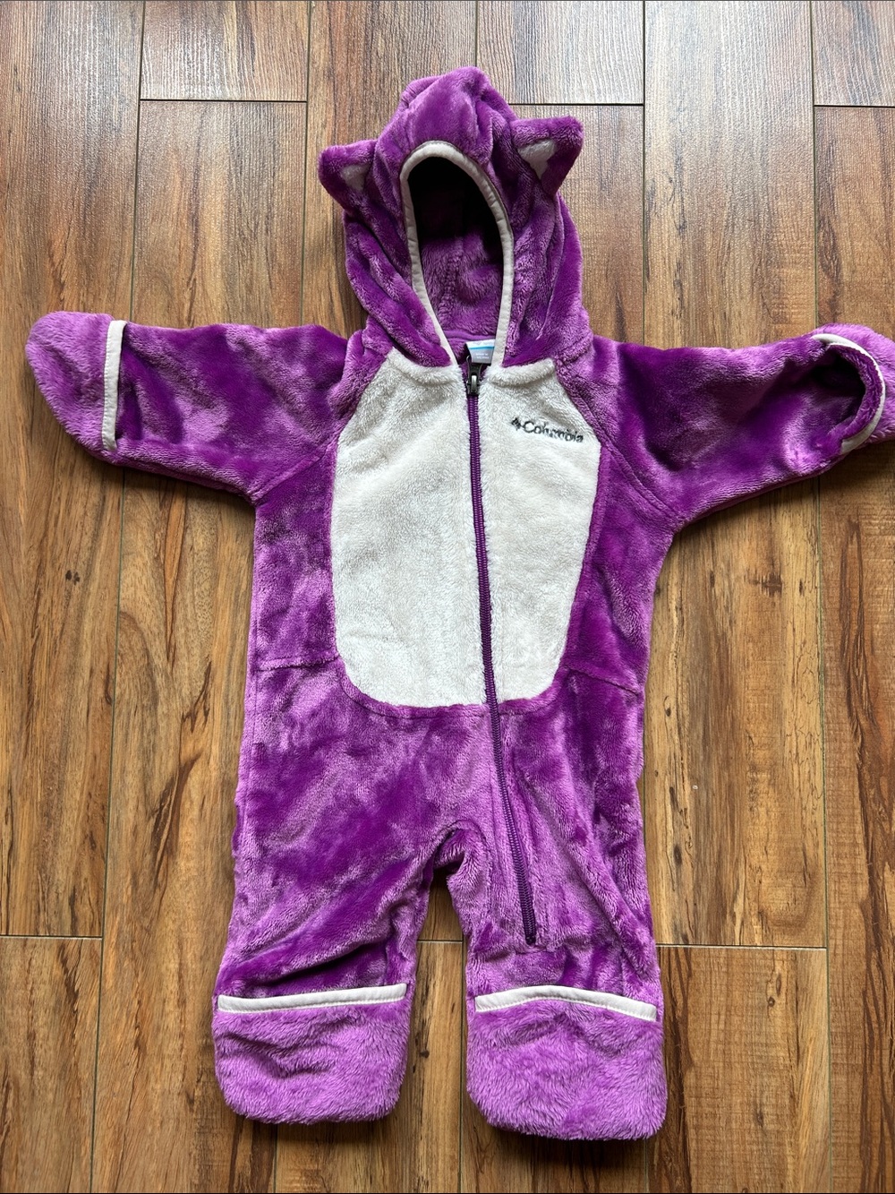 Columbia Infant Girls' Foxy Baby Sherpa Bunting Suit